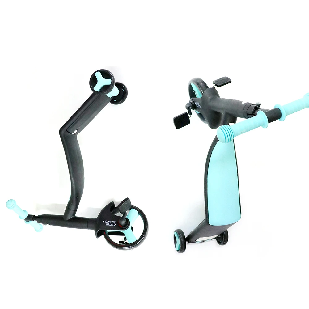 Yifan Toddler 3 Wheel Scooter & Ride-On Balance Trike 2-in-1 Adjustable for 2, 3, 4, 5 Year multi-function baby scooter