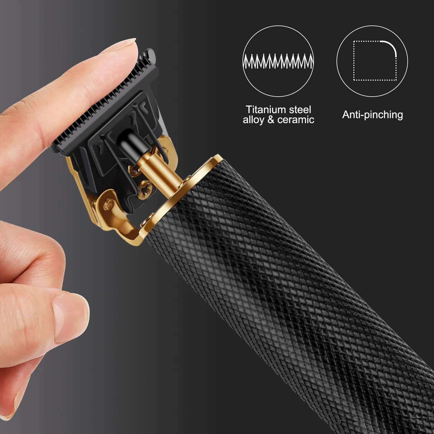 Best Male Rechargeable Hair Grooming Trimmer electric hair clippers cutter Trimmer Charging professional electric fader