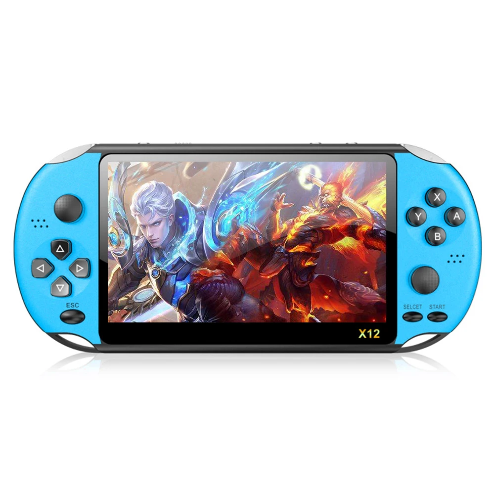 X12 5.1 Inch Portable  Mini Retro Video Handheld Game Console for PSP   cheap game console