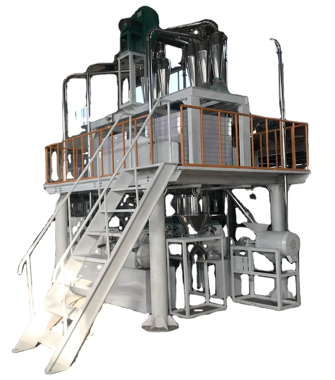 10-20 ton chinese auto mini combined electric automatic feeder wheat grinder mill machine flour milling plant for south africa