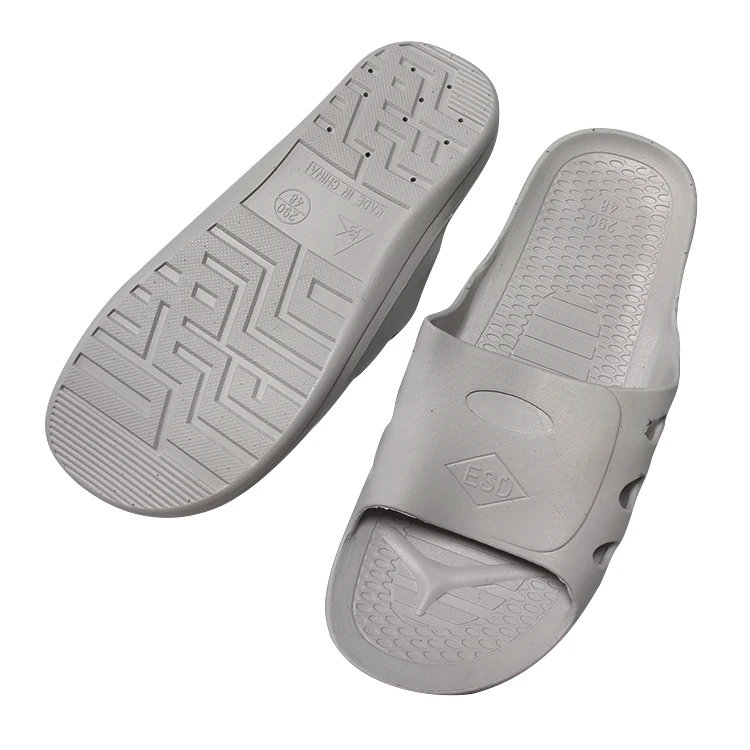 ESD Terlik Cleanroom Foam SPU Anti static Shoes Sandals Antistatic Manufacturer ESD Slipper