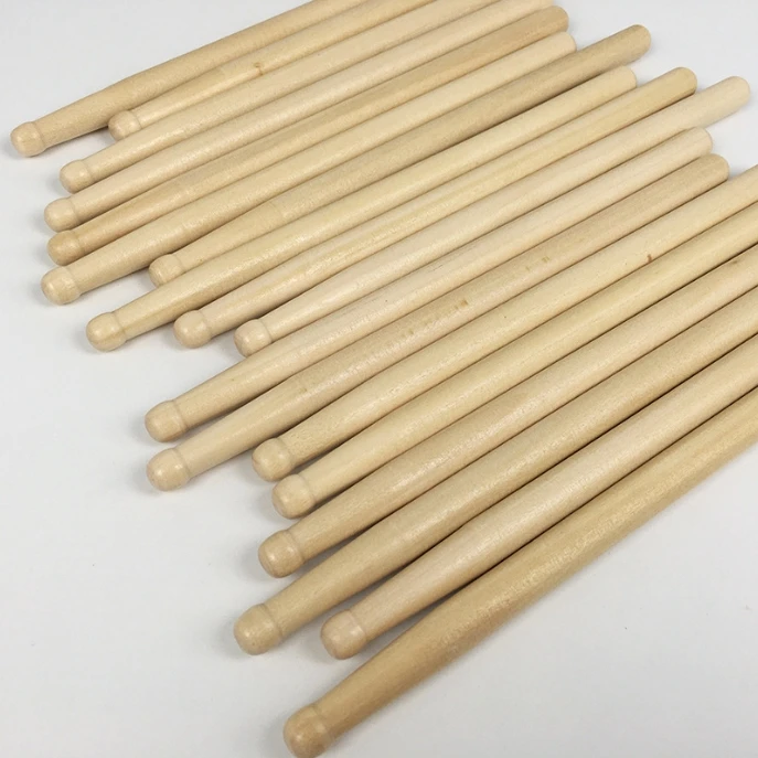 Solid beech wood rhythm stick small drum hammer  waist drum stick  drumming hammer