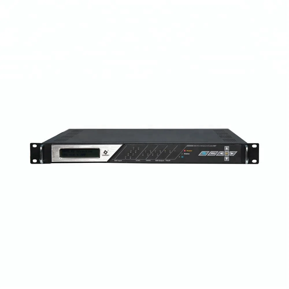 MS82-IP мультиплексор и скремблер 1000 м IP с 2 ASI out