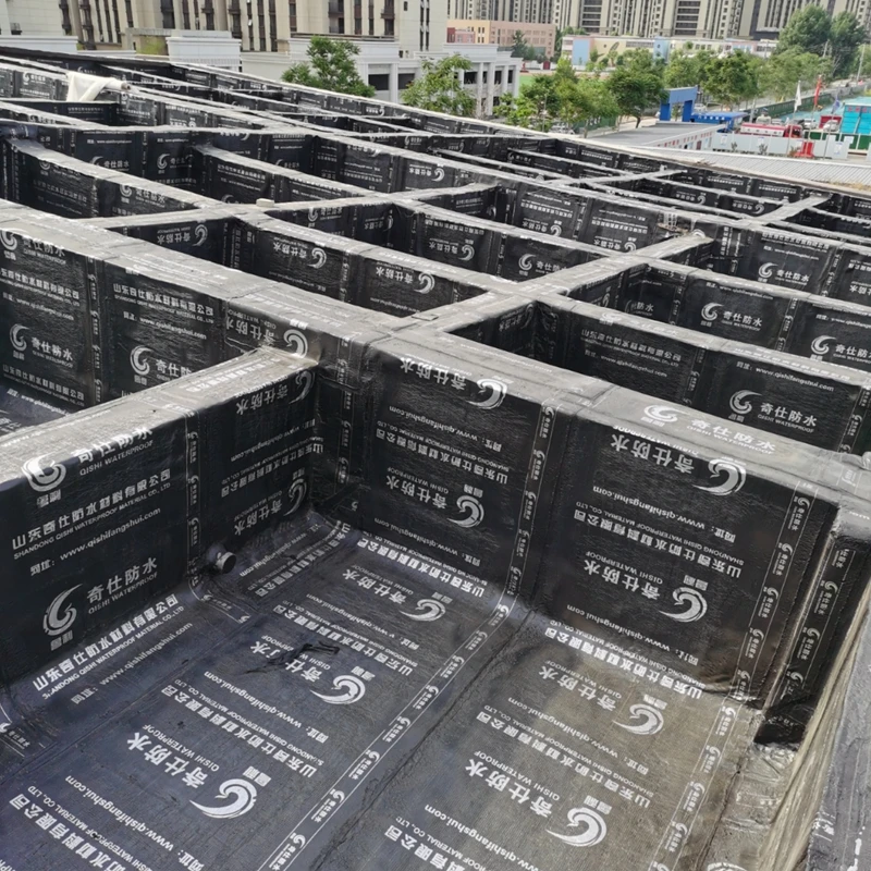 China SBS Modified Elastomeric Membrane 3mm-4mm Underground Waterproofing Roof Wall Construction Applications Bitumen Asphalt