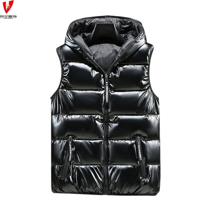 Oem/odm Sleeveless Jacket Wholesale Winter Warm gilet body warmer doudoune sans manches unisexegilet sans manches unisexe