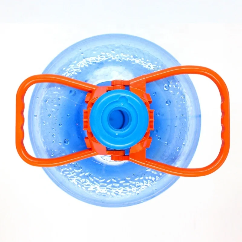 Прорезиненная пластиковая ручка-держатель для бутылок с водой, 5 галлонов