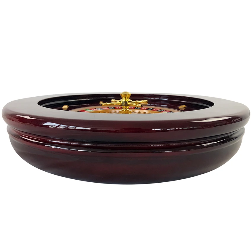 20inch Deluxe Wooden High Glossy Roulette Wheel