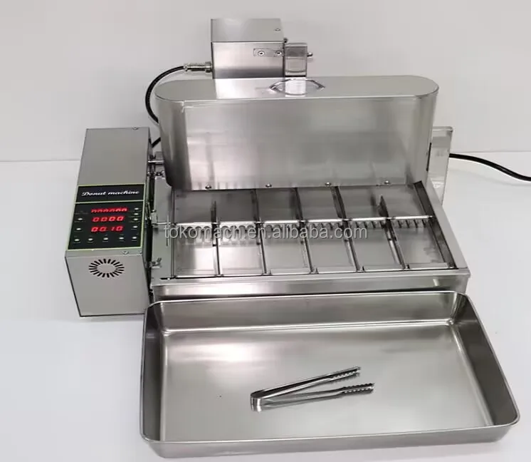 Small Scale Business 4lines 6lines Automatic Mini Donut Machine Doughnut Maker Doughnut Machine