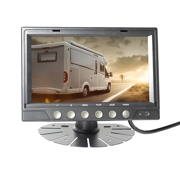 China Manufacturer 7 inch monitor Cars Rear View Camera High Resolution Surveillance Monitor