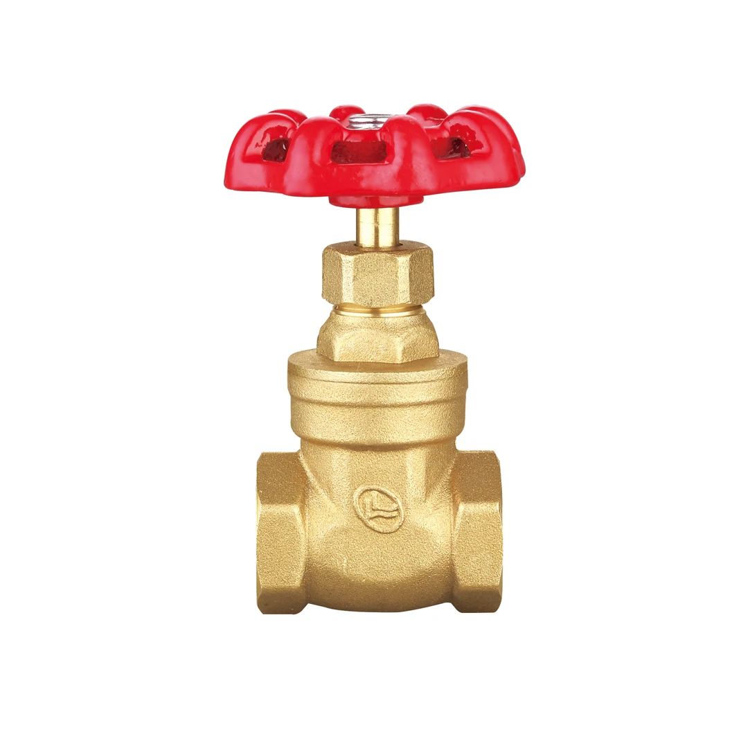 Cast Iron Handle Female X Female 4 Inch Brass Gate Valve