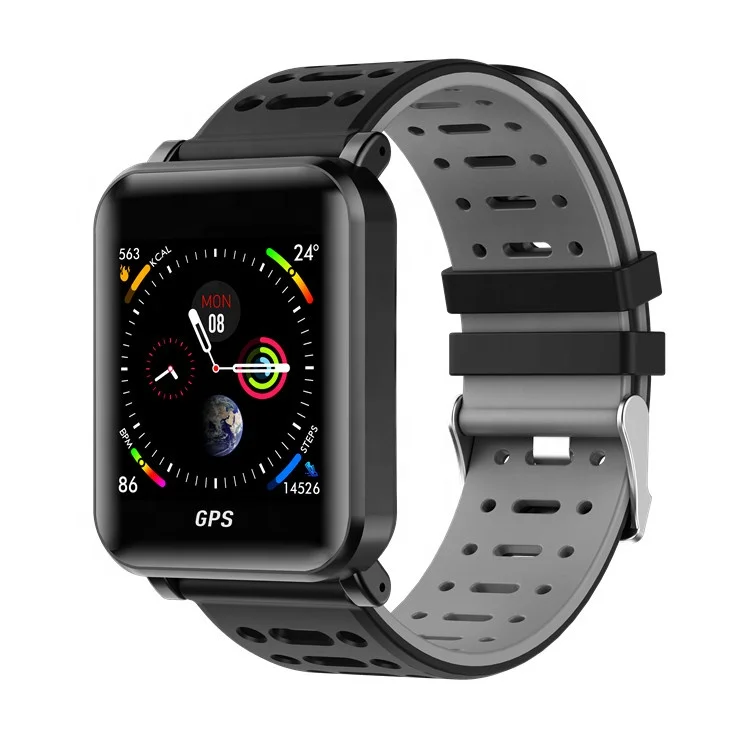 Высокое качество Ip68 Gps водонепроницаемые умные часы с цветным Tft дисплеем