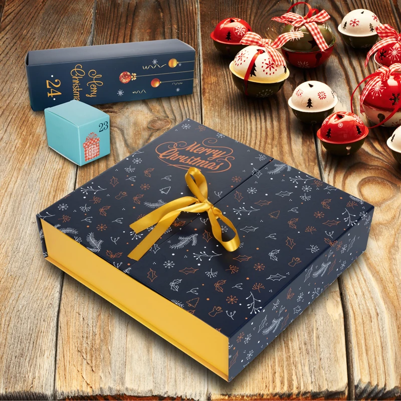 Customized Christmas Advent Calendar Empty Advent Calendar Box