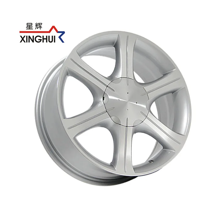 car rims 17 inch for nissan silver 5 hole PCD 5x114.3 ET40 custom aluminum wheel rim