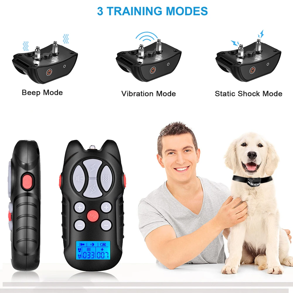2020 New gps remote controlled dog training collar remote