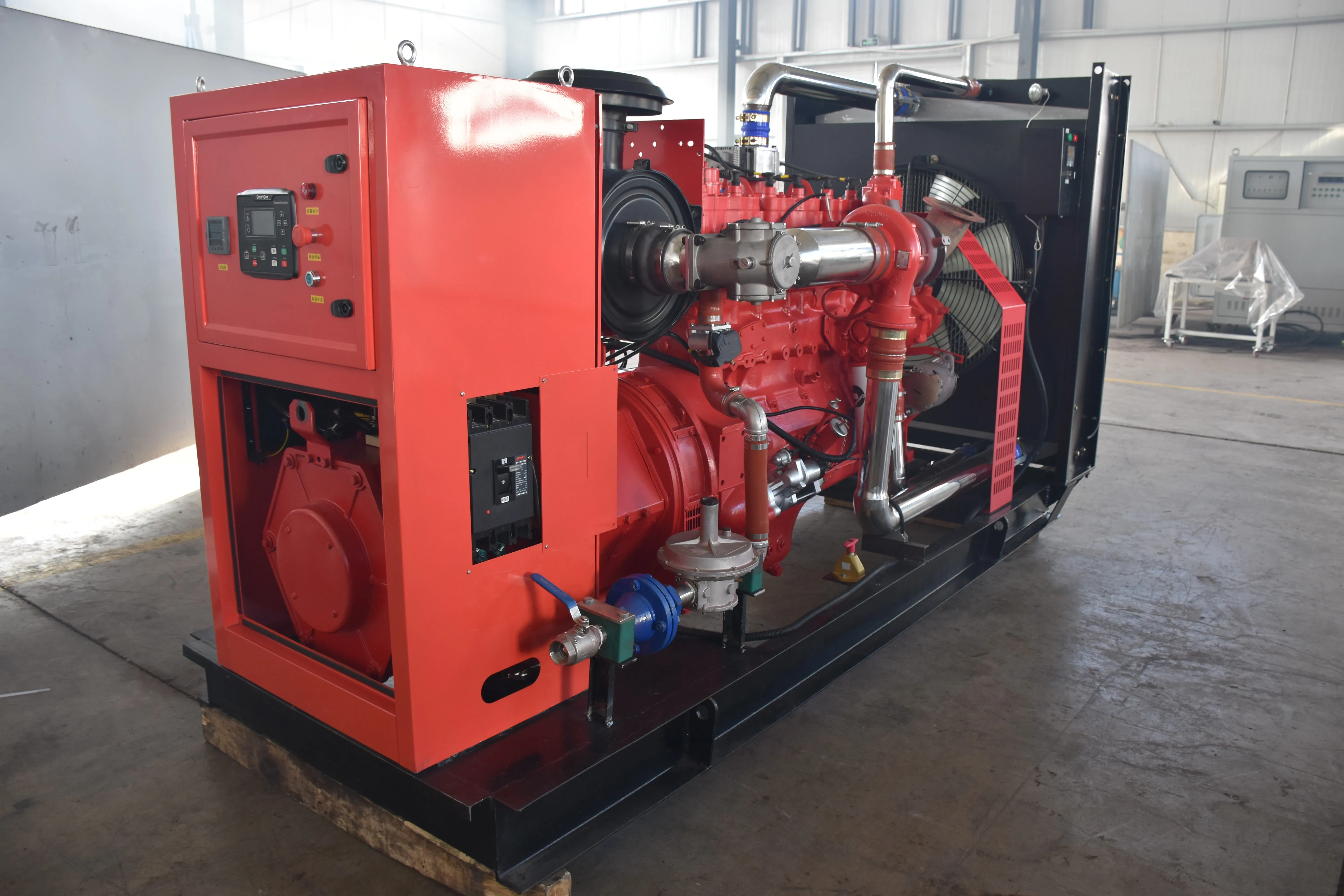 220KW NTAA855 natural gas genset LPG engine  Biogas turbine generator set  200KW NT855