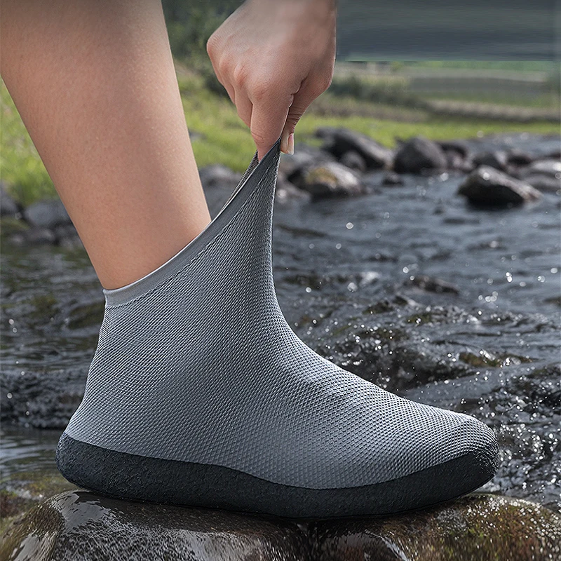 Wholesale Latex Reusable Washable Waterproof Anti Slip Shoe Cover