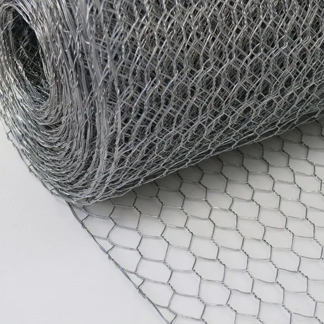 Galvanized Hexagonal Iron Wire Mesh/Black PVC Coated Woven Chicken Wire Fence