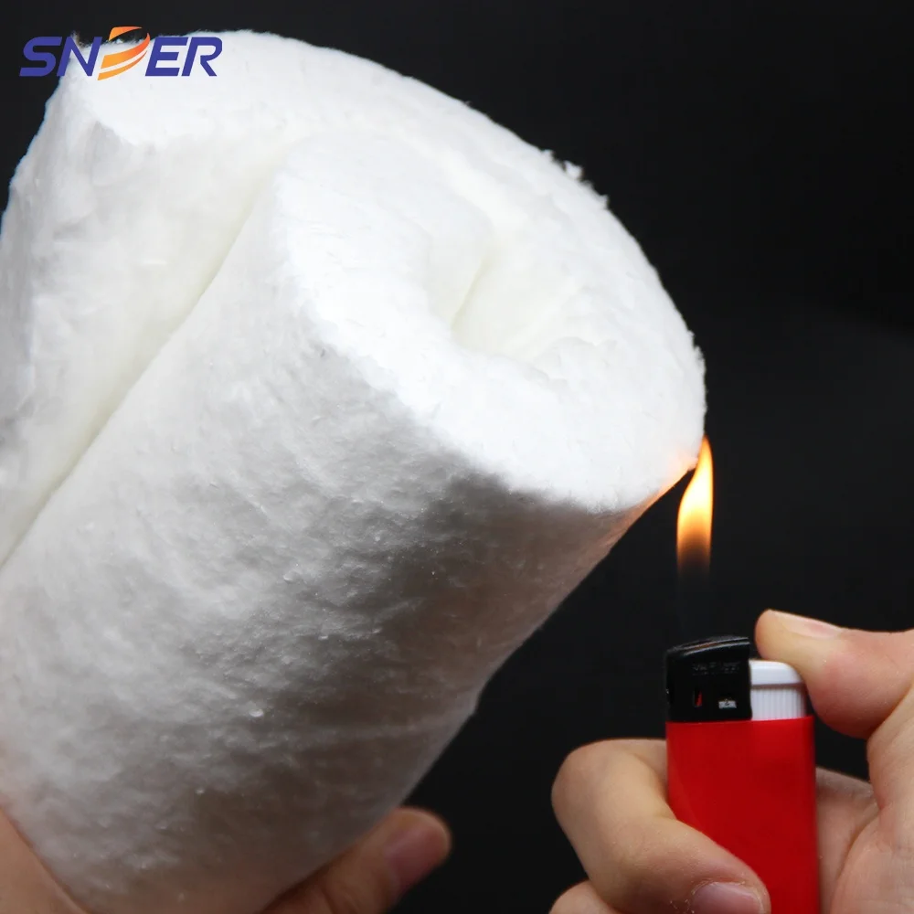 Fire Resistant Blanket Heat Insulation Aluminum Silicate Ceramic Riber Blanket