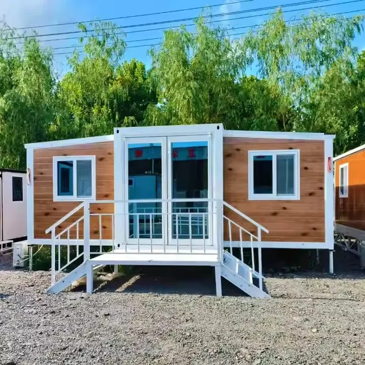 Rising customized tiny prefabricated prefab houses tiny home modular house tiny homes ready to ship shops container for Villas