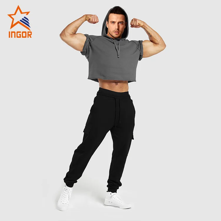 Ingor Luxury Clothes Men Fashion Designer Clothes Men Style Cropped Hoodie