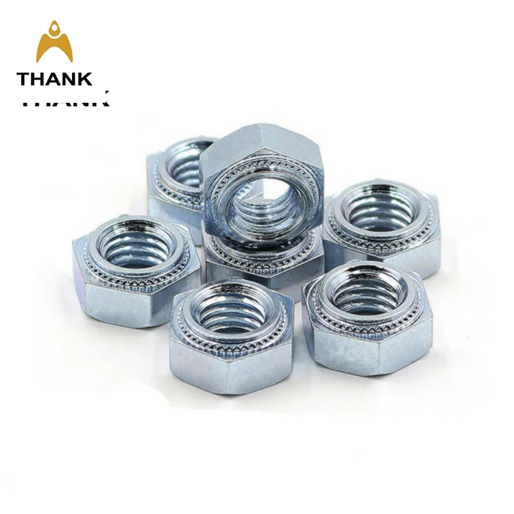 BOB CBN CBNS hex self clinching nut carbon steel and stainless steel M3-M12 self clinch fasteners