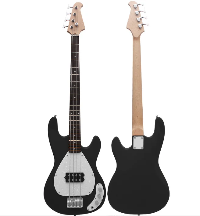 Electric Bass Guitar High Quality Four-String Plucked Musical Instrument Popular from China Factory