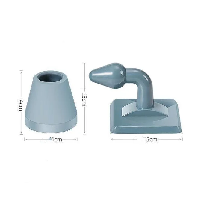 Mute Non Punch Door Absorption Door Plug Anti Bump stopper Collision Silicone Silent Door Stop