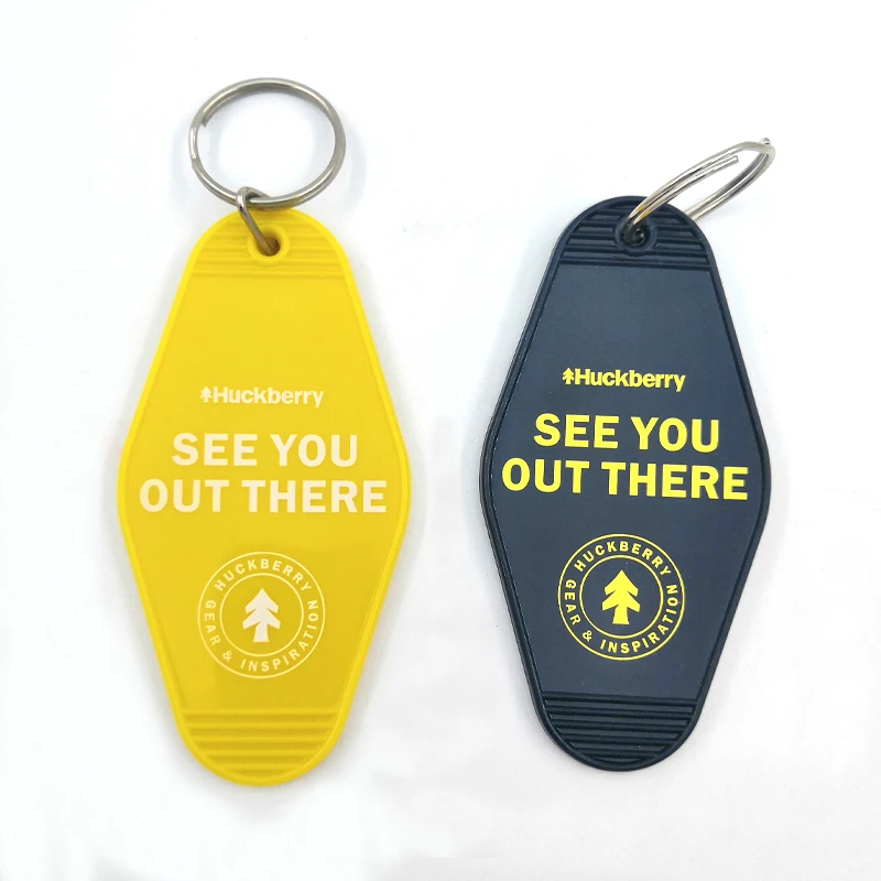 
plastic transparent holographic glitter vintage pink motel room tag keychains custom gold acrylic blank 