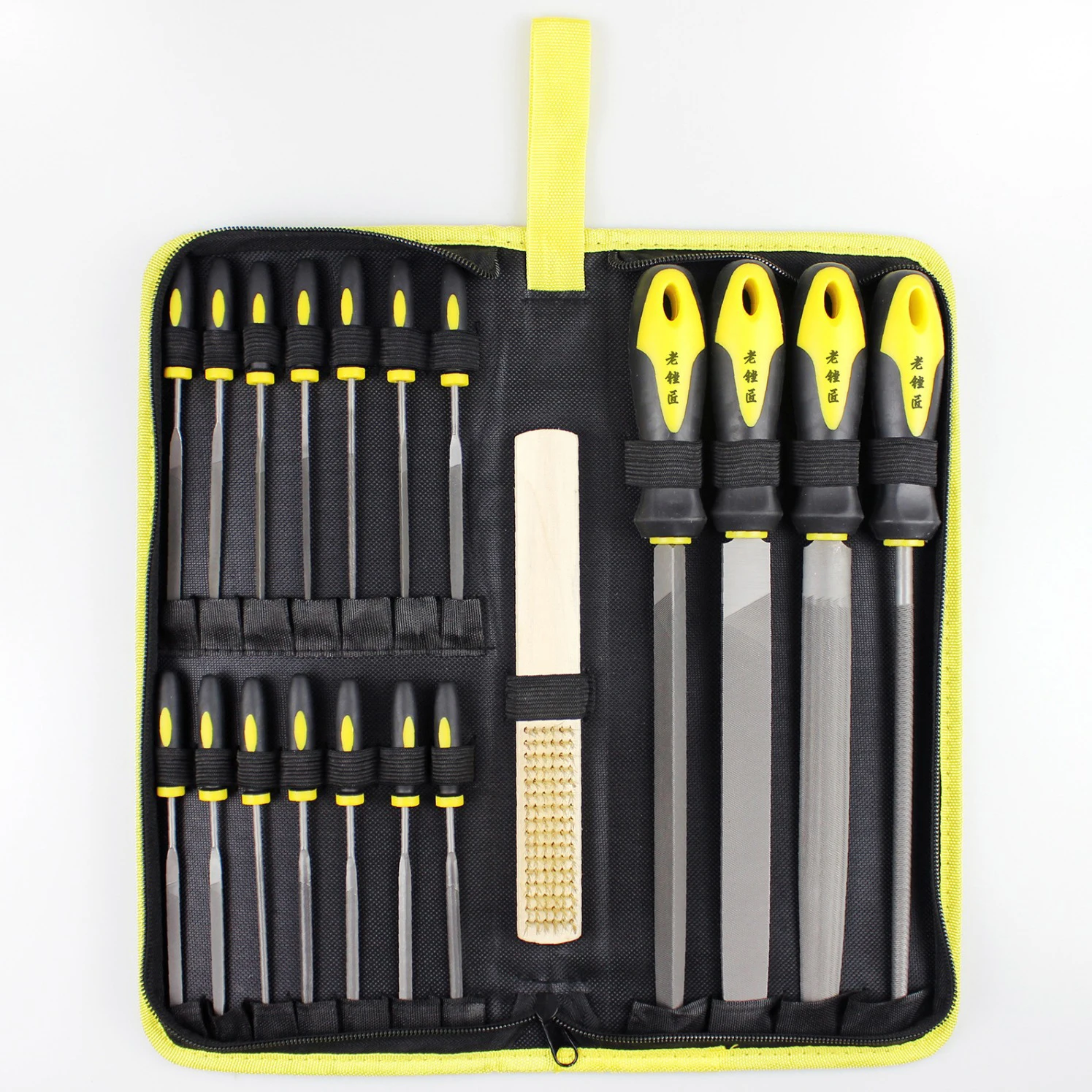 Original the 19pcs file set with kit is a must-have for handcrafting enthusiasts for wood carving, jade and metal grinding