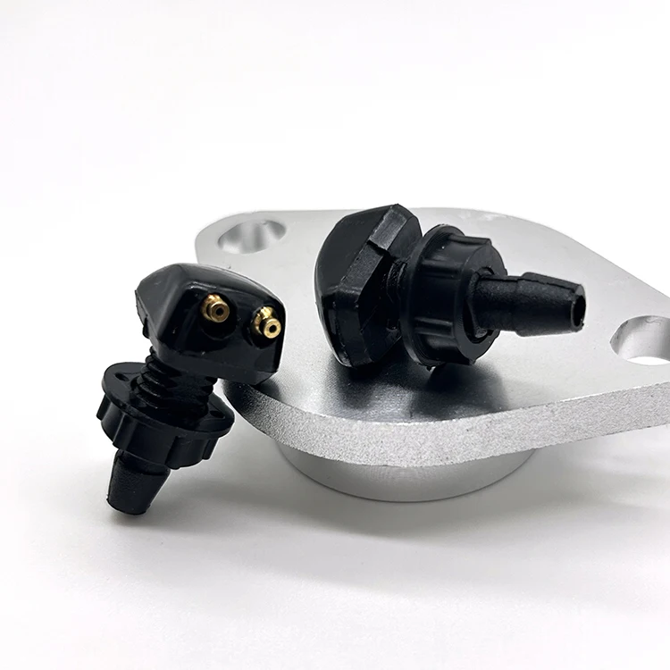 Universal Car Windshield Wiper Washer Spray Nozzle Fits Most Car Models Car Dual Holes Windshield Washer Nozzle Wiper Water Spra