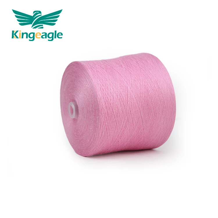 Kingeagle Factory Wholesale Soft Hand Feeling 48NM/2 Shining Core Spun Yarn for Clothing