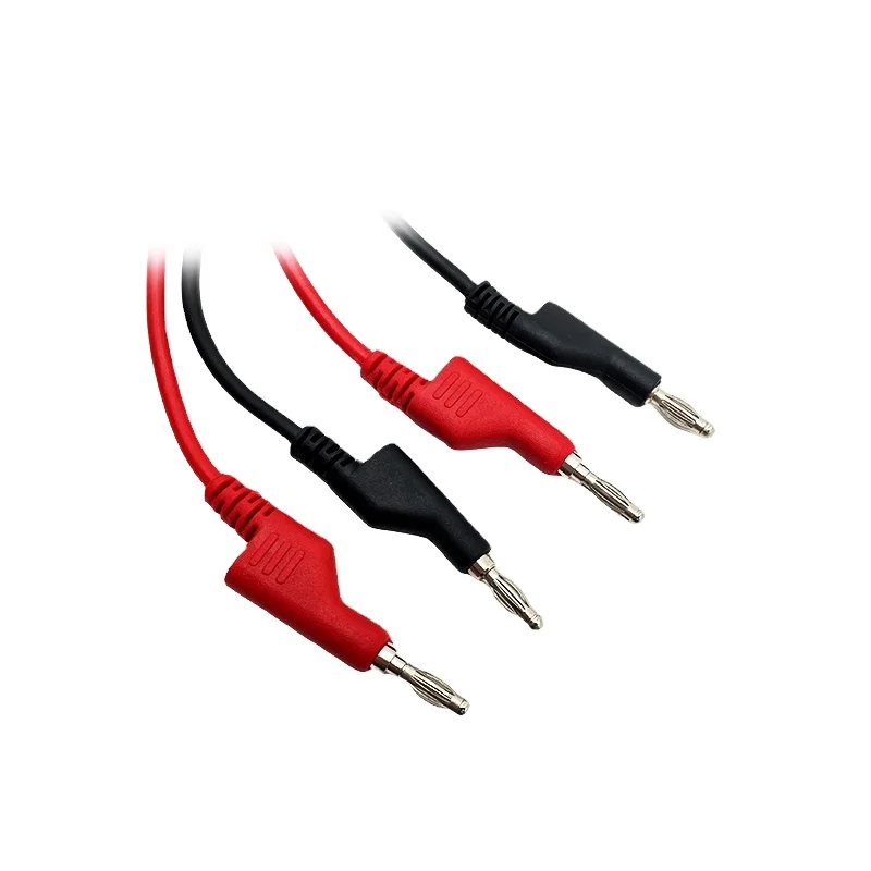 Insulation 4mm Test Lead Cord Jack Safety Connector Banana Plug Cable Electronic Harness