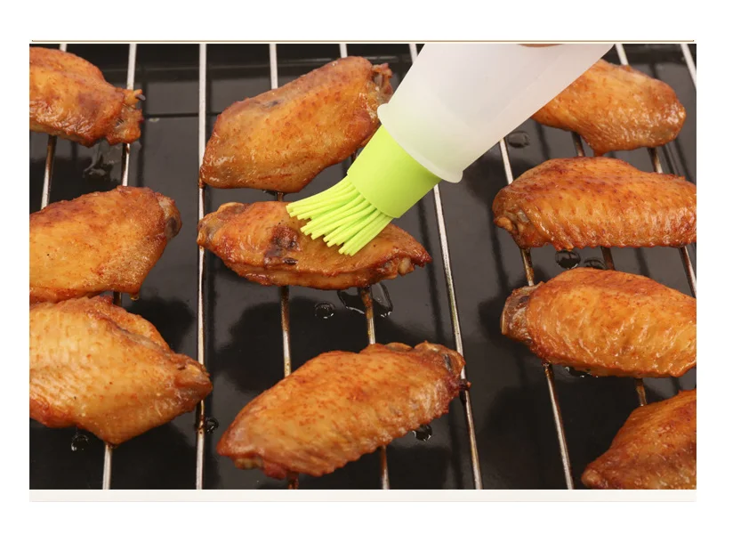 Silicone  Heat Resistant Pastry Grill Barbecue Baking Pastry Oil Honey Wine Sauce Bottle Brush