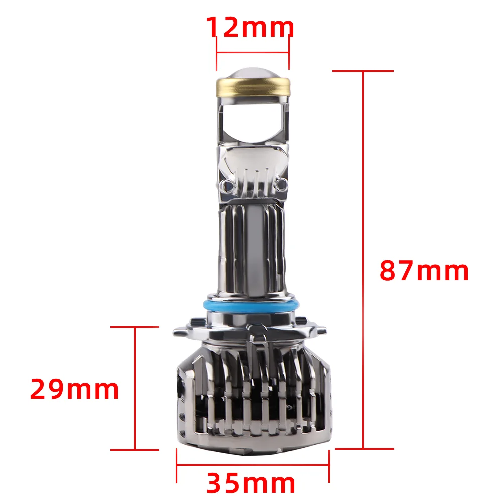 POPNOW top selling mini lendled headlight projector lens 150W h7 led auto headlight