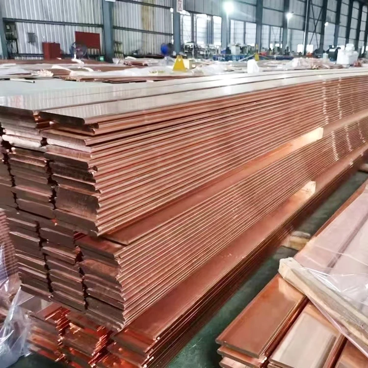 Professional Manufacturers Copper Bus bar for Machine High and low voltage electrical appliances Copper Busbar