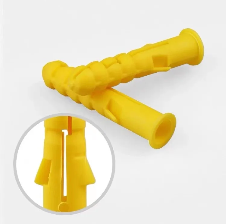 Wall Plug/Plastic Anchor Bolt/Nylon Hammer Fixing Anchor with Screw Chipboard Screw Plug Anchor Plastic Nylon Expansion Screw