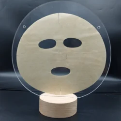 50gsm Spunlace Non-woven Fabric Aloe Vera Fiber Facial Sheet Mask Manufacturer  plain weave Processing customized