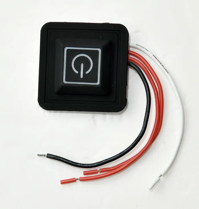 Superior quality IP67 3.7-15V temperature control switches for heat clothing