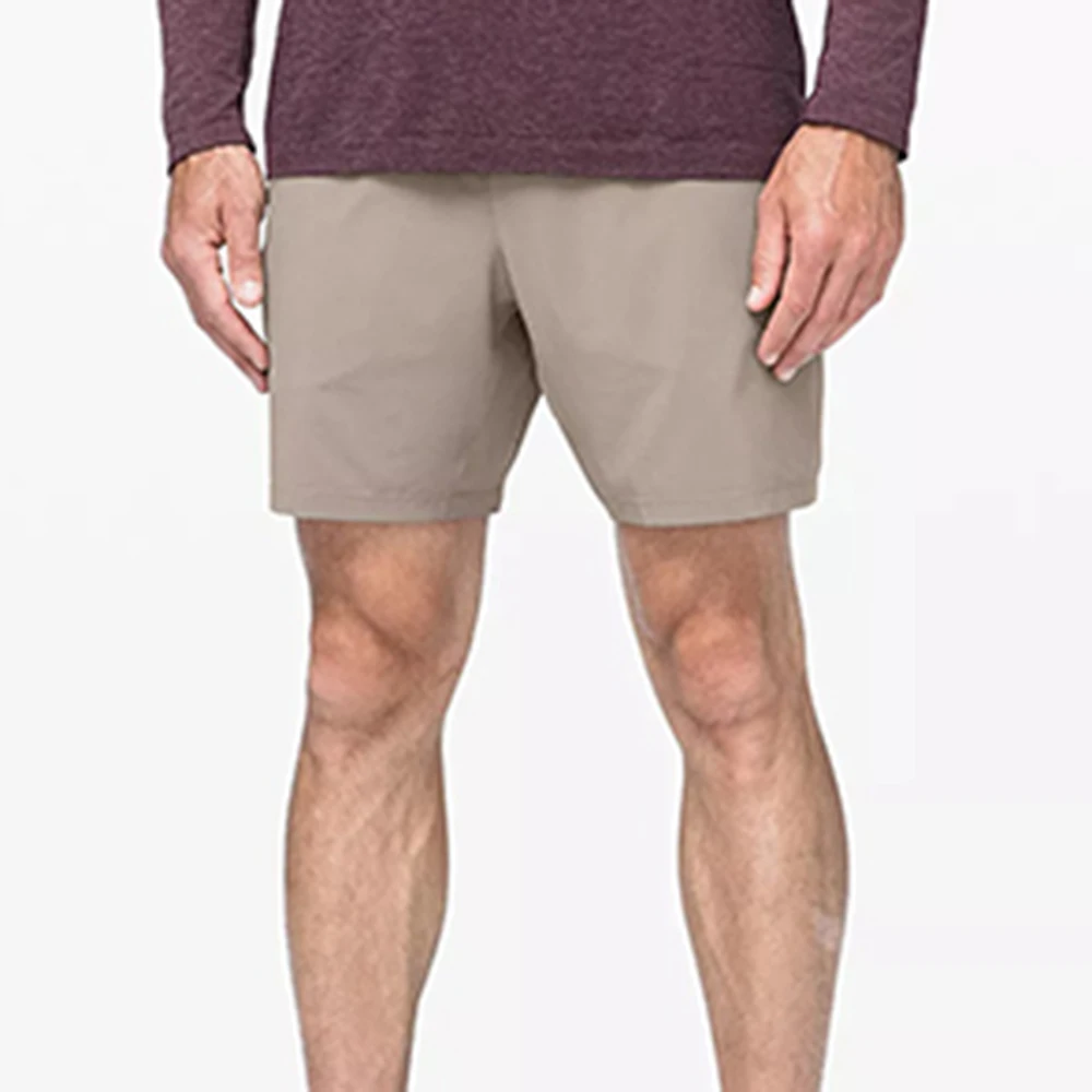 2023 Eco-Friendly Fabric Men Sweat Shorts With Logo  Quick Dry Stretch Khaki Gym Men Shorts For Men