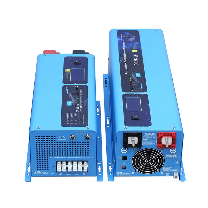 Низкочастотный Инвертор зарядное устройство DC AC 3000W 4000W 5000W 24V 48V 6000W инвертор