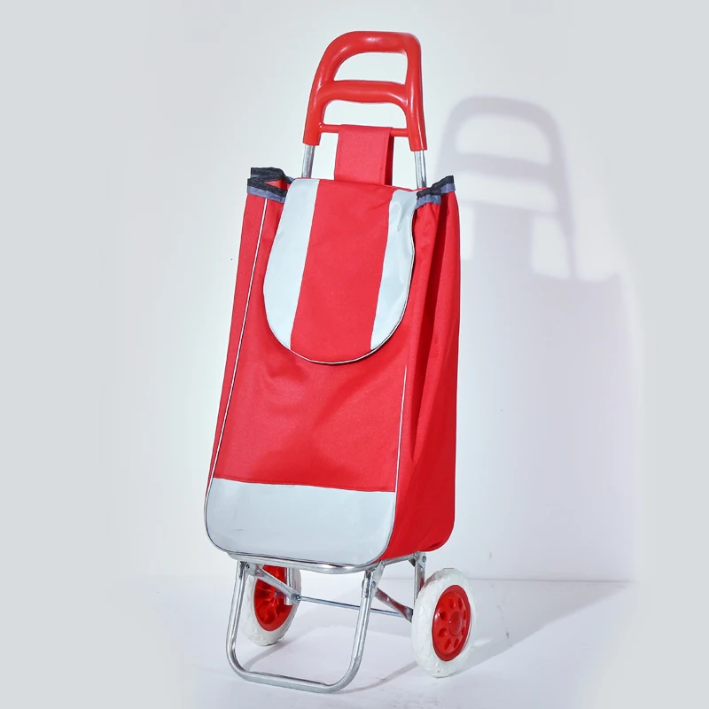 portable foldable grocery shopping trolley cart bags