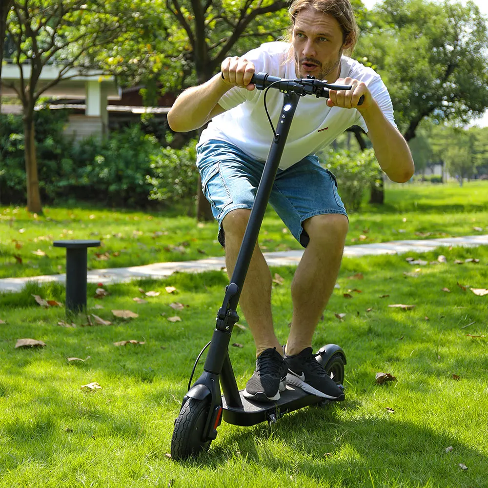 8-inch aluminum dual wheel foldable electric scooter 250W motor, 6.0Ah/7.5Ah battery