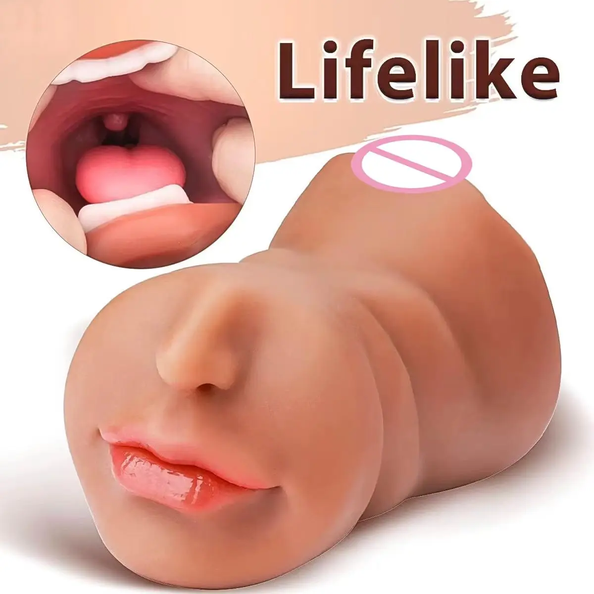 Wholesale 3D Pocket Pussy sex Doll Male Masturbator Doll Realistic Mouth Oral vagina Anal 3 in 1 Pocket Pussy sex Doll for men