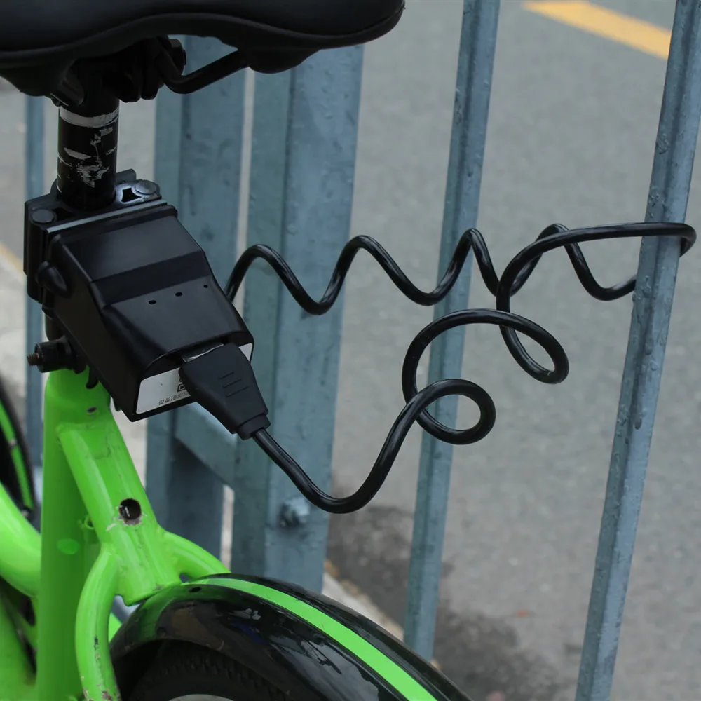 shared helmet locks iot smartphone app control sharing public bike QR code scanning automatic cycle lock