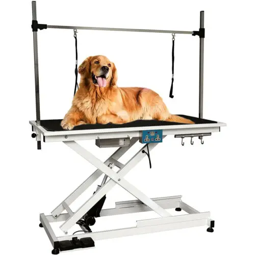 customized lifting adjustable  dog grooming table for professional pet