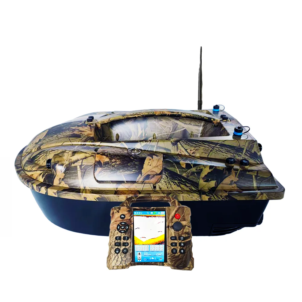 Latest Gps and sonar fishing bait boat 1000M control distance RC bait boat carp fishing bait boat