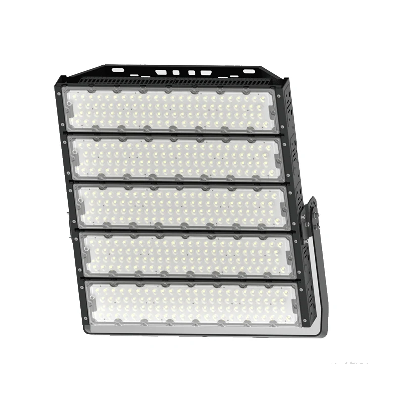 Aluminum Die-casting Heat Fin 1250Watt high mast light waterproof LED flood light