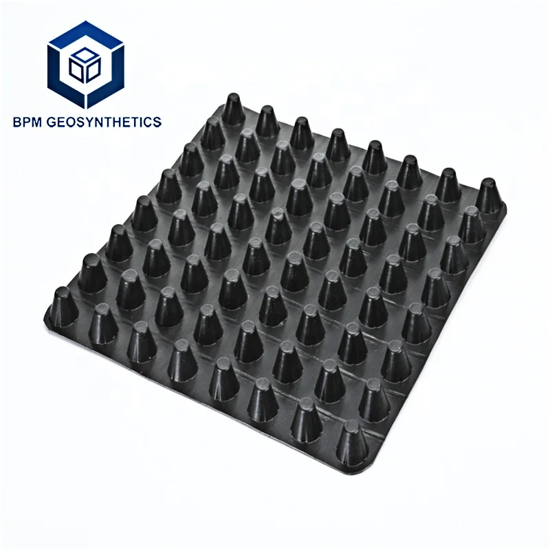 Dimple Drainage Sheet Board Foundation Waterproof & Drainage for Tunnel