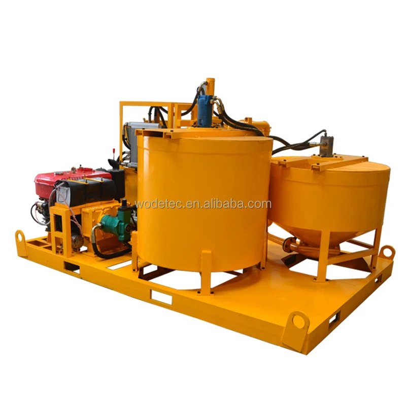 Pump Output 100L/minChinese Ce High Pressure Grouting Injection Pump Grout Plant For Underground