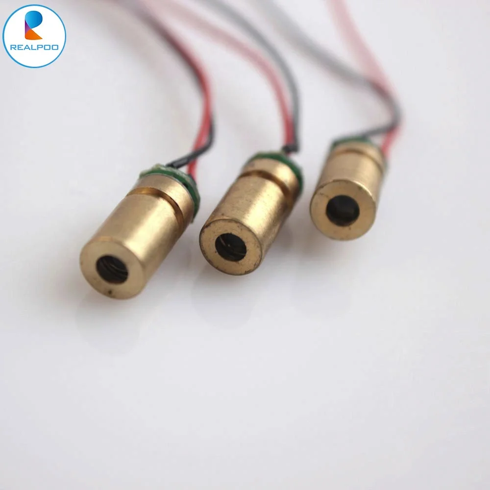 Mini size 6x12mm red 650nm dot 5mw laser module
